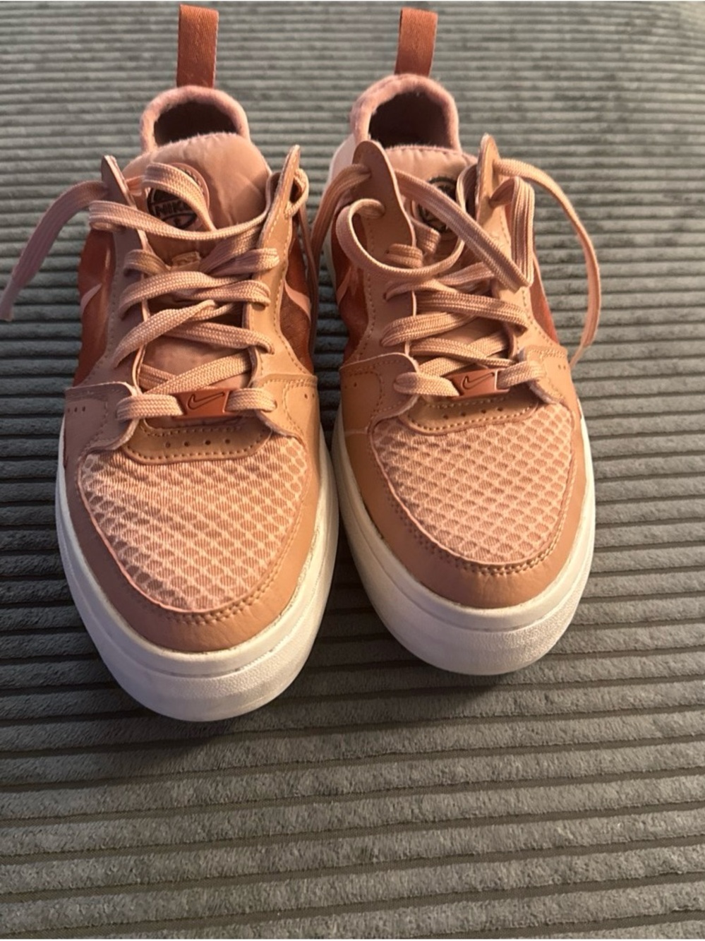 Nike Women's Peach Low-Top Sneakers